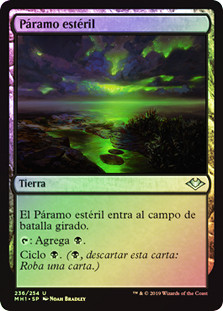 やせた原野 Barren Moor 英語 foil 4枚 MTG Barren Moor | Modern Horizons - Spanish | Star City Games