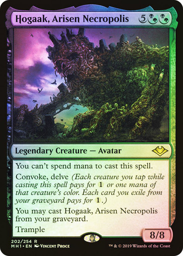mtg hogaak commander deck FFMTG] Hogaak-related cards I'm interested in [EDH/Commander]S.mori You cant spend mana to cast this spell mtg hogaak commander deck Hogaak,