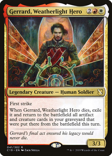 Gerrard, Weatherlight Hero | Commander 2019 | Star City Games