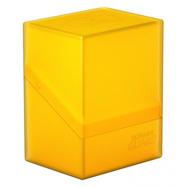 Ultimate Guard Boulder 80+ Deck Case Amber Card Storage Ultimate Guard Boulder 80+ Deck Case Amber Card Storage