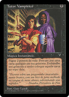 Vampiric Tutor | Visions - Portuguese | Star City Games