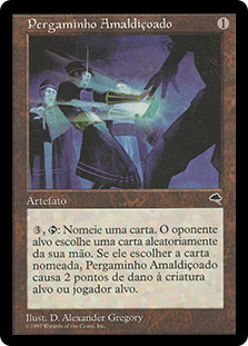 Cursed Scroll | Tempest - Portuguese | Star City Games
