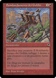 Goblin Bombardment | Tempest - Italian | Star City Games