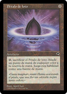 Lotus Petal | Tempest - Spanish | Star City Games