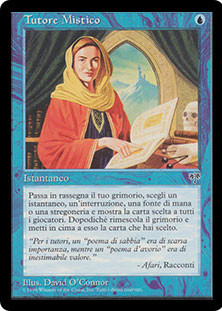 Mystical Tutor Card 1996 Mirage Magic The Gathering Pack Fresh Un Played Rare