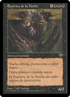 where to buy spanish mtg cards Spirit of the Night | Mirage - Salvat Hachette 2005 Complete Spanish
