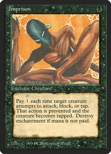 mtg imprison card Magic: the Gathering - Imprison This Insolent Wretch
