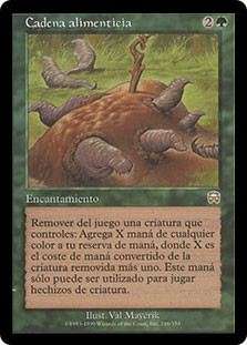 Food Chain | Mercadian Masques - Spanish | Star City Games