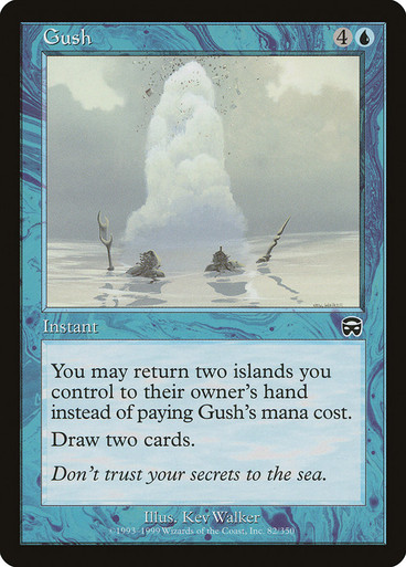 MTG 噴出/Gush　Foil Gush__12203.1648681978.386.513