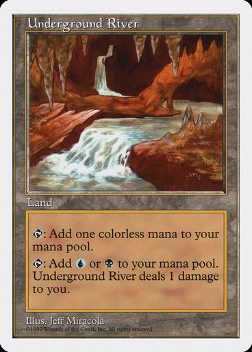 MTG (日)地底の大河 / Underground 【5ED】 日)地底の大河 / Underground River【5ED】 No.426｜MtG通販