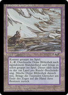 マジック：ザ・ギャザリング Thawing Glaciers Thawing Glaciers | Alliances - German | Star City Games