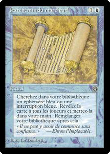 Merchant Scroll | Homelands - French | Star City Games