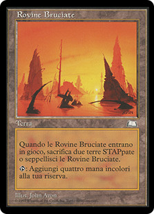 Scorched Ruins | Weatherlight - Italian | Star City Games