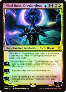 Nicol Bolas, Dragon-God | War of the Spark - Portuguese | Star