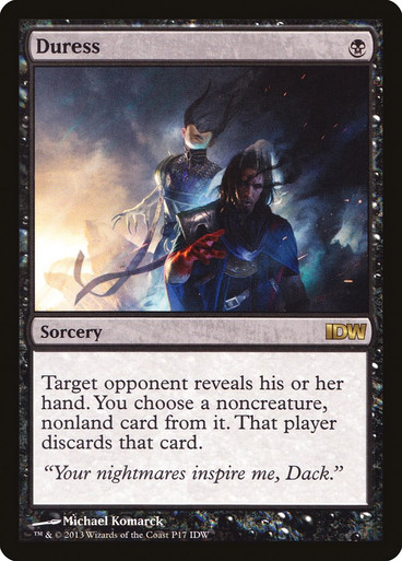 MTG 強迫 Duress 4枚セット 英語 IDW プロモ Duress (IDW Comics) | Promo: General | Star City Games