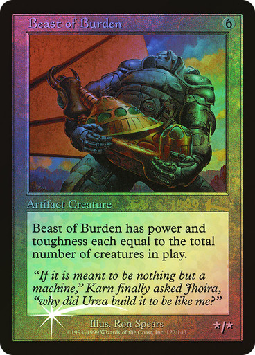 Beast of Burden (Prerelease) (Urza's Legacy) | Promo | Star City Games
