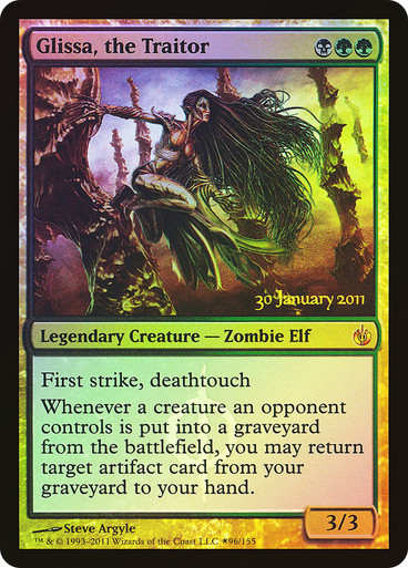 Glissa, the Traitor (Prerelease) (Mirrodin Besieged) | Promo