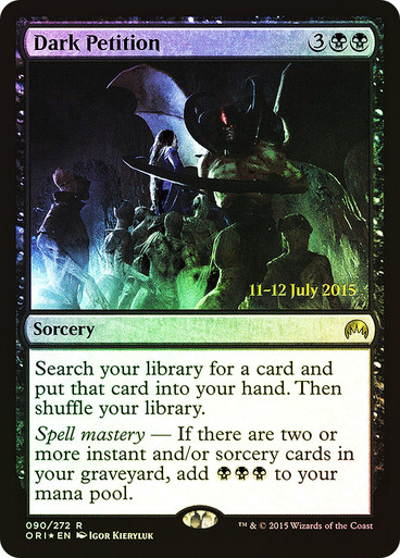 Dark Petition (Prerelease) (Magic Origins) | Promo | Star City Games