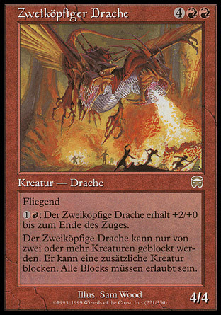 【Foil】双頭のドラゴン/Two-Headed Dragon[MMQ]（英） Two-Headed Dragon | Mercadian Masques - German | Star City Games