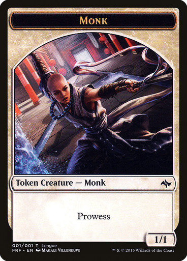 Monk Token} (League) | Promo | Star City Games