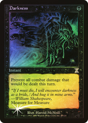 MTG Darkest Hour 真に暗き時間 英語foil MTG真に暗き時間英語Foil