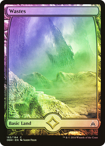 final fantasy mtg wastes Wastes [309] [Full Art] [FINAL FANTASY] [Foil] – Face to Face Games main image 1