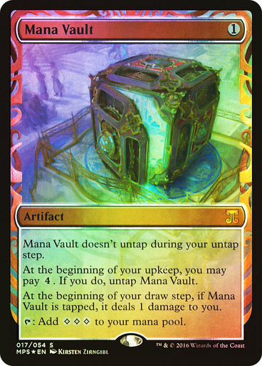 Foil】《魔力の櫃/Mana Vault》※部分光沢[MPS] 茶R | 日本最大級