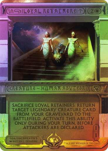 【マジック】◆mtg　忠臣/Loyal Retainers　Foil　プロモ◆ LoyalRetainers__64196.