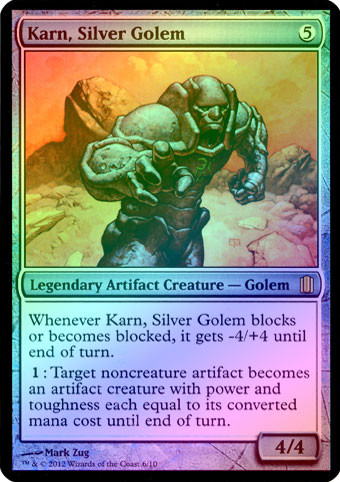 Karn, Silver Golem (Arsenal) | Commander's Arsenal | Star City Games
