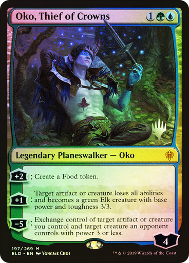 【PSA10】王冠泥棒、オーコ/Oko, Thief of Crowns MTG Oko, Thief of Crowns (Promo Pack) (Throne of Eldraine) | Promo