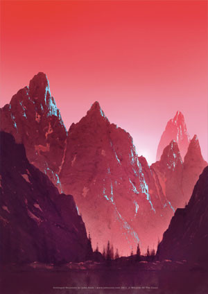 【Mountain /山】 john avon アートプリント 複製原画 MTG Mountain /山】 john avon アートプリント 複製原画 MTG - メルカリ