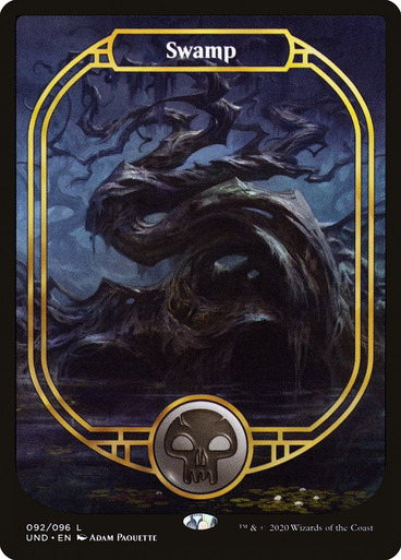 MTG foil 英語版 沼 Swamp Avon 0003 SLP ② Swamp (#138) (Full Art) | Unhinged | Star City Games