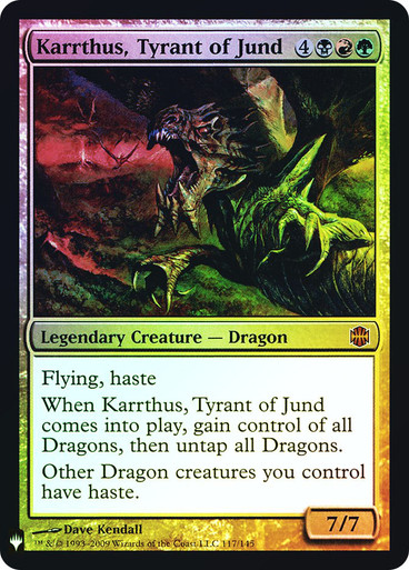 ジャンドの暴君、カーサス/Karrthus, Tyrant of Jund Karrthus, Tyrant of Jund | Planeswalker Symbol Reprints