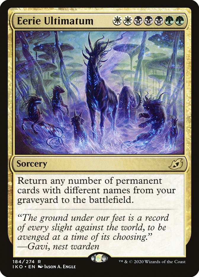 mtg eerie cards which rewards you for playing enchantments and unlocking Rooms Mechanics of Magic Overview: Eerie
