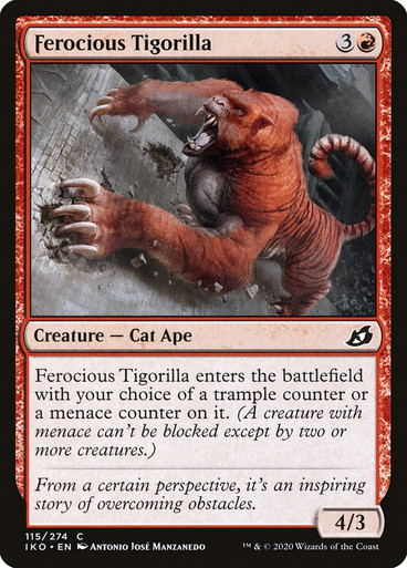 Tigorilla Ferocious Tigorilla | Ikoria: Lair of Behemoths | Star City Games