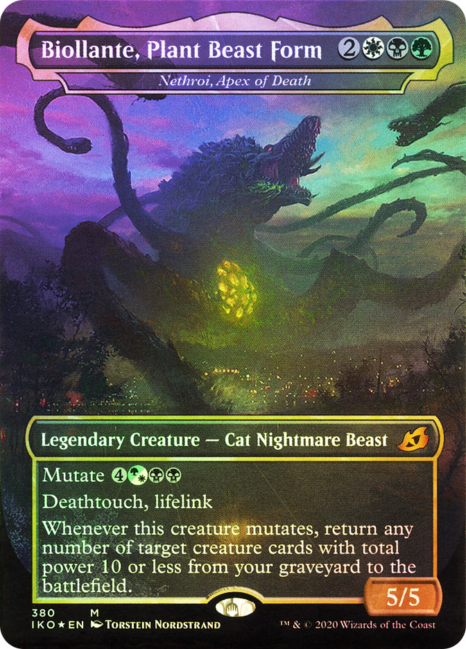 MTG FOIL Nethroi, Apex of Death(Biollante, Plant Beast Form