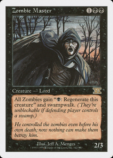 MTG ゾンビ使い/Zombie Master 未来予知枠 foil MB2 マジック