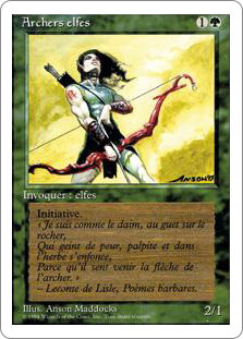 Elvish Archers | 3rd Edition / Revised - French | Star City Games