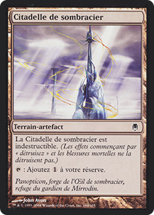 【Foil】ダークスティールの城塞/Darksteel Citadel Darksteel Citadel | Darksteel - French | Star City Games