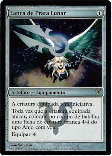 Magic The Gathering Replica Avacyn's Moonsilver Spear 15cm (999 Plaqué