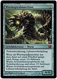 Wurmcoil Engine (Prerelease) (Scars of Mirrodin) | Promo: Date