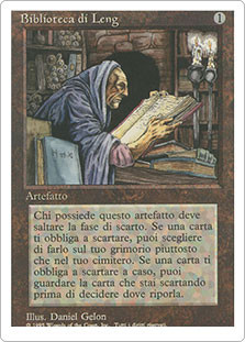 Library of Leng | 3rd Edition / Revised - Italian | Star City Games