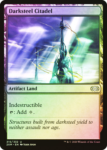 【Foil】ダークスティールの城塞/Darksteel Citadel DarksteelCitadel__44963.