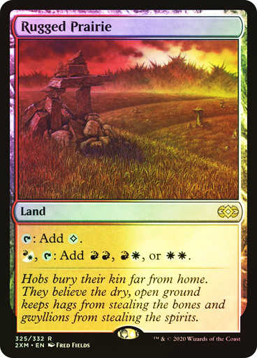 Magic The Gathering - Rugged Prairie (Prateria Accidentata) - Carta Singola Rara Da Eventide