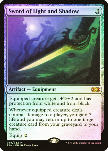 mtg Sword of Light and Shadow 2XM EN foil 光と影の剣 拡張