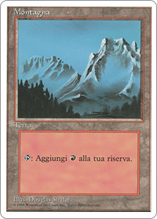 Mountain (A) | 3rd Edition / Revised - Italian | Star City Games