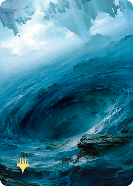 Island Art Card} (#12) (Stamped) | Art Series: Zendikar Rising