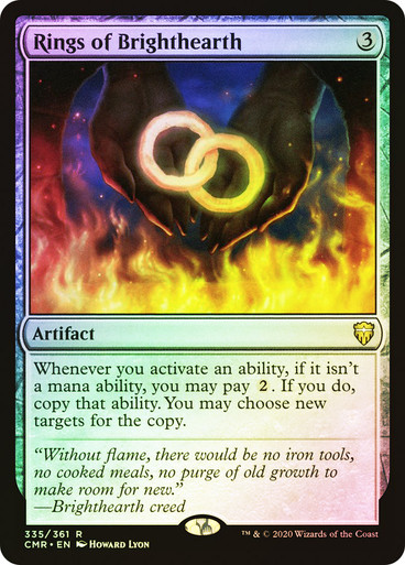 値下げ！MTG Rings of Brighthearth/ブライトハースの指輪 Rings of Brighthearth | Commander Legends | Star City Games