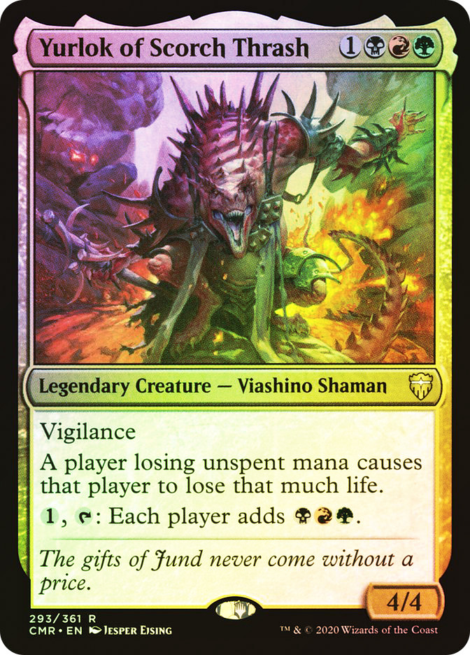 MTG FOIL Yurlok of Scorch Thrash - Commander Legends #293 | eBay