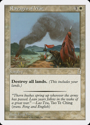 MTG 英語 Ravages of War 戦の惨害 Ravages of War · Fallout (PIP) #354 · Scryfall Magic The